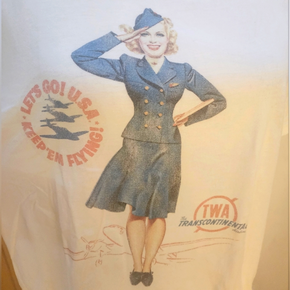 Malibu Shirts Women's Retro Short-sleeved T-shirt NWOT - Picture 3 of 10